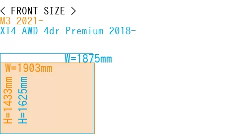 #M3 2021- + XT4 AWD 4dr Premium 2018-